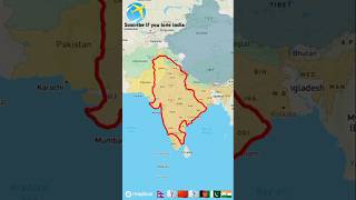 Maratha empire peak shortsviral shorts viral chatrapatishivajimaharaj artsofmaps maratha map [upl. by Merriman]