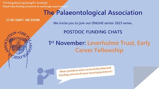 ECR Webinar Leverhulme Early Career Fellowship Insights [upl. by Sito]