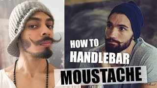 How To Get a Perfect Handlebar Moustache [upl. by Wilinski]