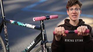 BIKE HANDLEBARS EXPLAINED FIXED GEAR [upl. by Nasia]