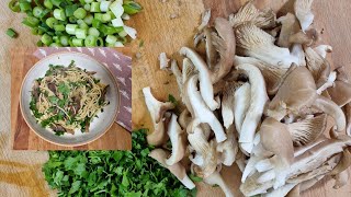 How to cook Oyster Mushroom Pasta [upl. by Atiuqehc526]