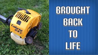 McCullock Cabrio246 Strimmer  weed eater smallenginenation [upl. by Jaimie]