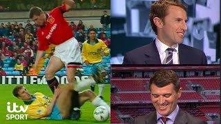 Gareth Southgate amp Roy Keane Look Back At Their Clash Over Keanes Stamp  ITV Football [upl. by Gleeson790]