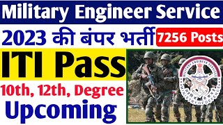 MES Recruitment 2023 ll Military Engineer Service ITI 10th 12th Degree latest vacancy 2023 [upl. by Millicent]