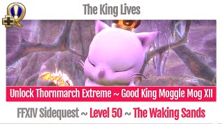 FFXIV Unlock Thornmarch Extreme  Good King Moggle Mog XII  The King Lives  A Realm Reborn [upl. by Richmal955]