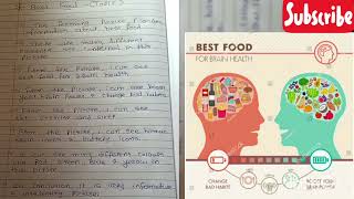 \\DESCRIBE IMAGE📖  TOPIC BEST FOOD FOR HEALTHPEARSON TEST  PTE 20232024 [upl. by Euf]