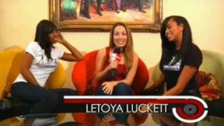 LeToya Luckett and Kelly Rowland Interview w Brandi Garcia [upl. by Amiaj]