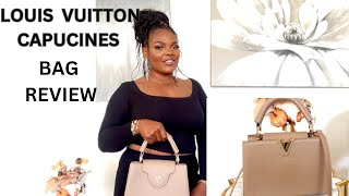 Louis Vuitton Capucines Bag Review [upl. by Lindemann]