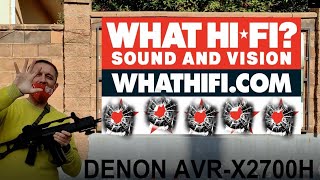 Denon AVRX2700H первый видео обзор на русском с тестом [upl. by Ahcurb]