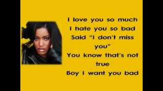 Rags Cast feat Keke Palmer  Love You Hate You Lyrics [upl. by Aivart188]