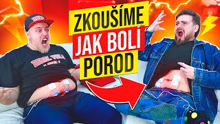 ZKOUŠÍME JAK BOLÍ POROD Vidrail [upl. by Yale774]