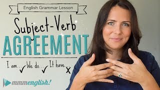 Subject Verb Agreement  English Lesson  Common Grammar Mistakes [upl. by Pat]