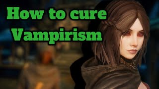 Skyrim Anniversary ED  How To Cure Vampirism [upl. by Curzon]