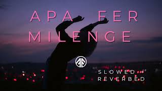 APA FER MILENGE SLOWED AND REVERBED BEST music  SAD MUSIC Sad music 2024 [upl. by Enaxor]