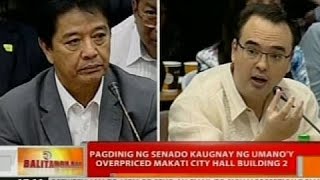 Pagdinig ng Senado kaugnay ng umanoy overpriced Makati City Hall Building 2 [upl. by Oler317]