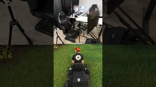 My Lawn Mowing Sim Setup Needs VR [upl. by Alli]