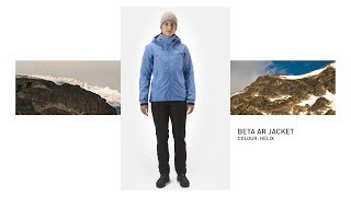 Arcteryx  Beta AR Jacket Womens  Helix [upl. by Ranger]