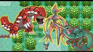 Pokemon Emerald Cheat Encounter Cool Legendary Pokemon with Cheat [upl. by Cychosz]