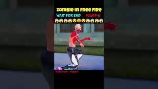 A Story Zombie In Freefire 😳PART6🥺👀 Free Fire 3D Story  3D Animation Video shorts freefire [upl. by Trust]