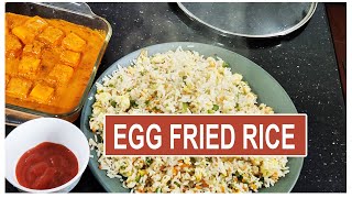 EGG FRIED RICE  COOKING RECIPE  SANTHAS KITCHEN [upl. by Jacquette955]