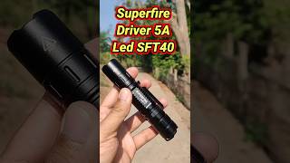 Senter Superfire upgrade Led SFT40 [upl. by Yekciv]