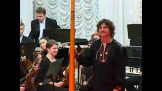 Arkady Shilkloper performs the Alphorn Concerto Fragments by Daniel Schnyder February 14 2009 [upl. by Atsok57]