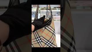 버버리 BURBERRY Large Check Shoulder Bag 80941451 wwwroseluxcom [upl. by Pritchard]