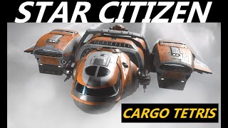 Star Citizen Cargo Tetris  Freelancer MAX gameplay Update 321 [upl. by Botzow973]