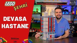 TIP BAYRAMINDA HASTANE YAPTIM LEGO ŞEHRİ BÖLÜM 20 [upl. by Colton840]