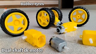 Online आधे से आधे दाम में 🤑 4 Rc Rubber Tyres amp 4 Dc Gear Motor [upl. by Emmalynne]