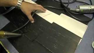 Using an Ultrasonic Knife to Cut Carbon Fiber  Dukane Ultrasonics [upl. by Ahsilav]