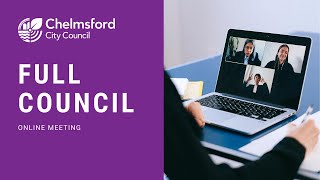 Chelmsford City Council  Full Council  17 July 2024 [upl. by Nylikcaj246]