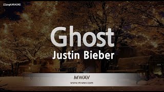 Justin BieberGhost Karaoke Version [upl. by Erhard]