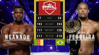 FRANCIS NGANNOU VS RENAN FERREIRA CE WEEK END [upl. by Rahas]