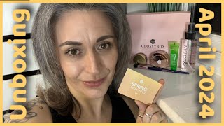 New GlossyBox April 2024  Spring Awakening Edit  Beauty Box Unboxing   Discount Link [upl. by Tail]