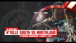 HS Basketball Westerville South vs Northland REGIONAL FINAL 32115 [upl. by Nahsab257]