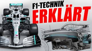 Erklärt So funktioniert ein F1Auto  Formel 1 2019 Technik [upl. by Ailaham]