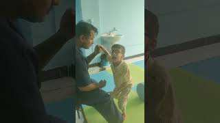 Cerebral palsy Athetoid cerebral palsyPhysiotherapyCute baby [upl. by Nelak549]