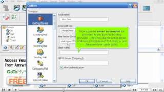 How to configure an email account in Eudora  Configuring Email Tutorials [upl. by Cinnamon]