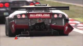 FIA GT1 World Championship  Round 6  Nurburgring  Championship Race highlights  GT World [upl. by Retlaw]