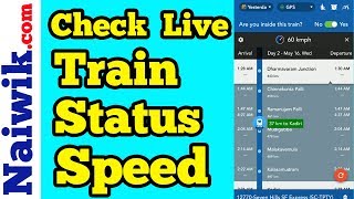 Check Live Train speed  Indian Railways [upl. by Oba66]