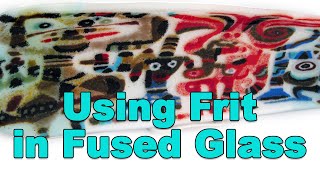 Sculpting with Glass Frit to Create Imagery in Fused Glass [upl. by Grindle]