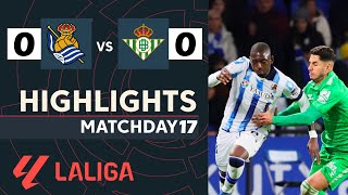 Real Sociedad vs Real Betis 00 Highlights  La Liga 202324 [upl. by Safko]