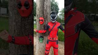 Ghost Deadpool amp Super Girl  Marvel Real Life [upl. by Ainit]