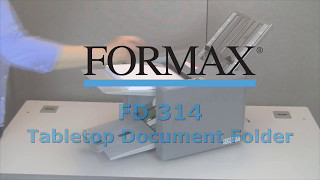 Formax FD 314 Document Folder [upl. by Klotz]