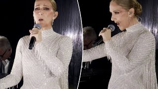 Celine Dion Shines in Epic Performance to Close Paris 2024 Olympics Opening Ceremony [upl. by Lottie878]