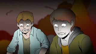 True Camping Horror Story  In Hindi  Animated  Wansee Animator [upl. by Web288]