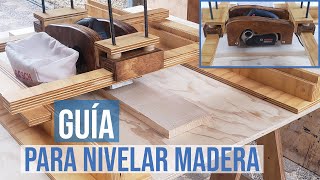 Como NIVELAR Madera 👌 IMPRESIONANTE GUÍA [upl. by Sew]