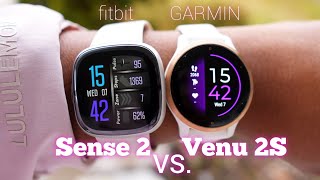 Garmin Venu 2S vs Fitbit Sense 2 [upl. by Mesics]