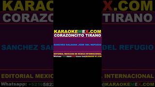 karaoke ramon ayala  corazoncito tirano karaokemex [upl. by Odie4]